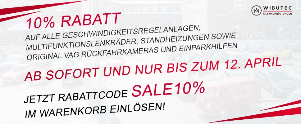 10% Rabatt auf MFL, GRA, RVC, PDC und SH (DE)
