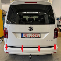 VW Caddy SA voor + achter / Park Pilot voor + achter retrofitpakket