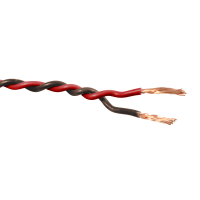 AMPIRE Verdrilltes Kabel ROT/BRAUN 0,5mm², 50m...