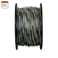 AMPIRE Verdrilltes Kabel GRAU/SCHWARZ 1,5mm², 60m...