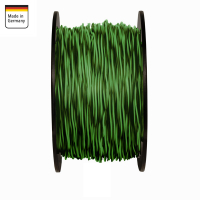 AMPIRE Verdrilltes Kabel GRÜN/SCHWARZ 0,5mm²,...