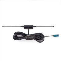 AMPIRE DVB-T/DVB-T2 active antenna with 20dB gain, FAKRA...