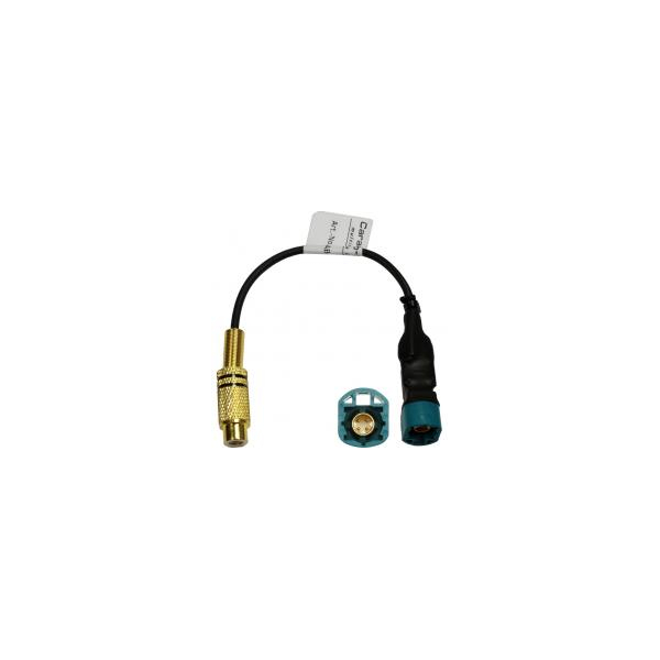 AMPIRE adapter cable VW OEM RFK, HSD plug to RCA socket, 10cm