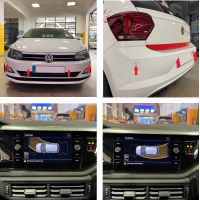 VW Polo AW Einparkhilfe Front + Heck Park Pilot vorne +...