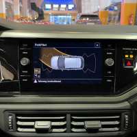 VW Polo AW Einparkhilfe Front + Heck Park Pilot vorne + hinten mit OPS Nachrüstpaket