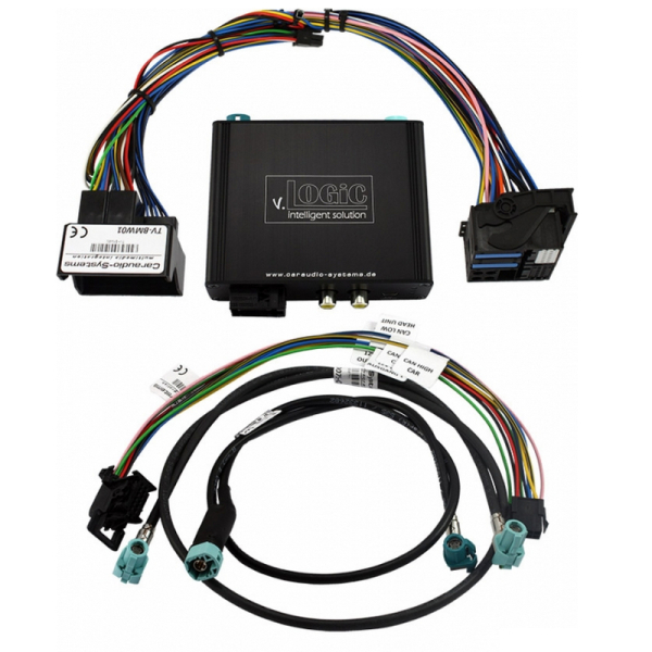 CAS v.LOGiC V5 camera-interface voor BMW E-serie met CIC Navi/Radio PNP