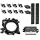 SKODA SuperB 3V parking aid front + rear retrofit package