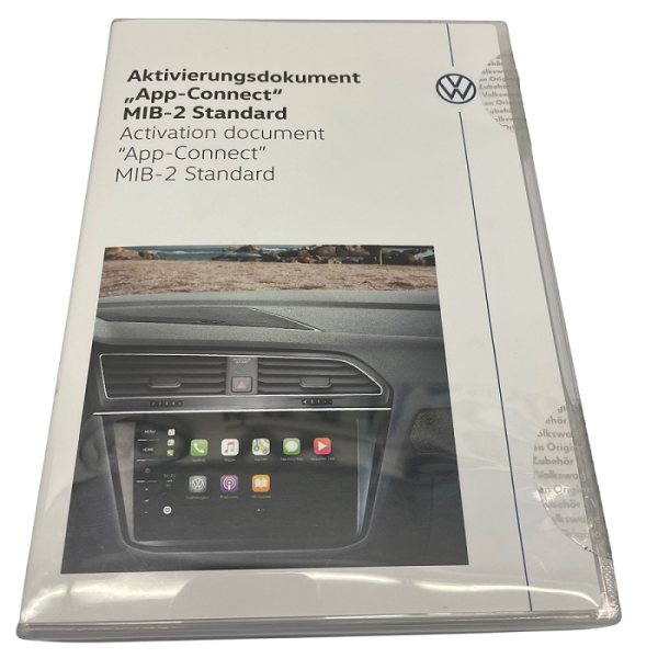 Документ для активации App Connect: MirrorLink, CarPlay, Android Auto - для легковых автомобилей VW