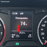 Retrofit kit GRA - cruise control systeem VW Golf VII Variant ZONDER multifunctioneel stuur tot en met modeljaar 2018