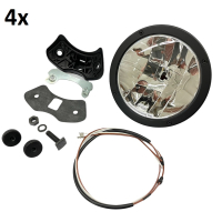 VW Amarok Halogen Zusatzscheinwerfer für Dach inkl. Montagematerial - Original Volkswagen