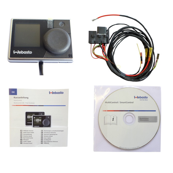Upgradekit voor extra verwarming voor VW T5 met handmatige verwarmingsregeling / Climatic - zonder regeleenheid