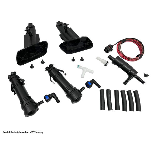 Ombouwset koplampreinigingssysteem (SRA) Audi A5 8T / 8F Cabrio