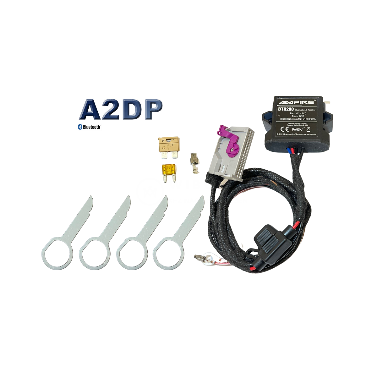 Für Audi A3 8P A4 B7 mit RNS-E Rückfahrkamera RFK Umbau Kabel Adapter cable