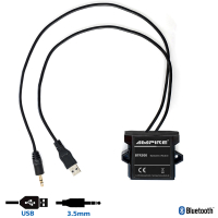 AMPIRE Bluetooth Receiver, 3.5mm Klinke, USB
