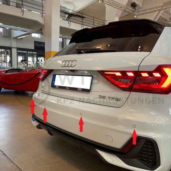 AUDI A1 GB Einparkhilfe APS Heck PDC hinten...