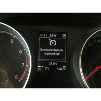 Zestaw doposażeniowy GRA tempomat VW T-Roc typ A11 bez wbudowanego ogranicznika prędkości do lipca 2018