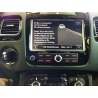 VW Touareg 7P Rückfahrkamera ab 03.11.2015 Rear View Nachrüstpaket