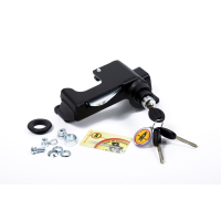 Retrofit Bear-Lock versnellingspookslot in de BMW X1 F48 met normale automatische keuzehendel