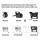 Retrofitkit accessoire achteruitrijcamera voor VW T5 en T5 Facelift-platform