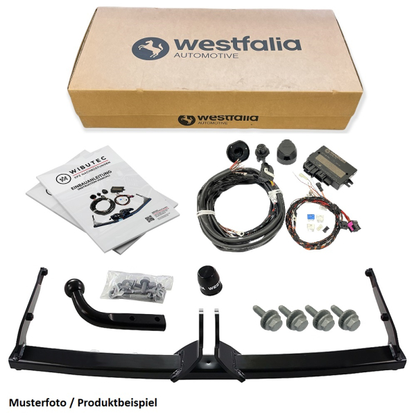 Retrofit kit rigid Westfalia trailer hitch for VW New Beetle 1C