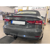 Nachrüstsatz schwenkbare Original Audi Anhängerkupplung für Audi A3 8V Coupe, Limousine, Sportback, Cabrio