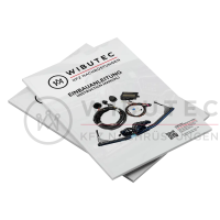 Ombouwset voor draaibare originele Audi trekhaak voor Audi A3 8V Coupé, Sedan, Sportback, Cabriolet