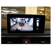 Retrofit kit swiveling original Audi trailer hitch for Audi A5 F5 B9