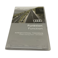 Zestaw doposażeniowy obrotowy oryginalny zaczep przyczepy Audi do Audi A7 4K