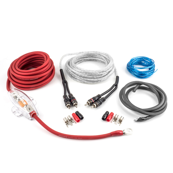 AMPIRE Power-Kit 10mm² (Economy) - kabel do podłączenia wzmacniacza - zestaw