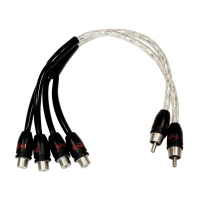 AMPIRE Audio Y-cable 30cm, 2 sockets - 1 plug