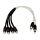 Kabel AMPIRE Audio Y-kabel 30cm, 2 gniazda - 1 wtyczka