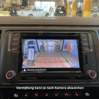 Nachrüstsatz Zubehör Rückfahrkamera für VW T6 Pritsche