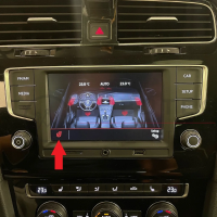 Steering wheel heating VW Tiguan AD1 complete set for retrofitting from model year 2019