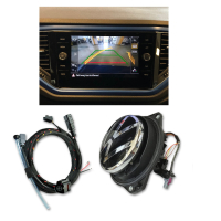 VW T-Roc rear view camera / rear view retrofit package, High variant with dynamic guide lines