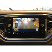 VW T-Roc rear view camera / rear view retrofit package, High variant with dynamic guide lines