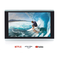 AMPIRE 4K monitorset 22,9cm 9 inch met IR zender,...