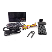 AMPIRE 4K monitor set 22.9cm 9 inch with IR transmitter, single, 1 piece