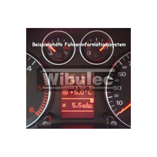 FIS (Driver Information System) achteraf inbouwen van Audi Q5 8R