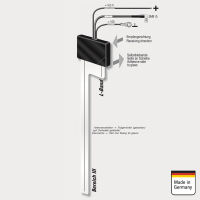ATBB DAB+ glaskleefantenne voor binneninstallatie