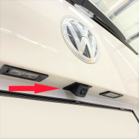 VW T6.1 Nachrüstsatz Original Volkswagen Rückfahrkamera Rear View Nachrüstpaket, Version HIGH mit dynamischen Hilfslinien