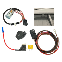 Nachrüstset 12 Volt Steckdose für Ablagefach...