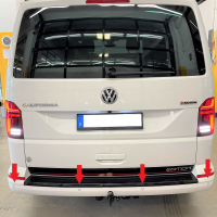 VW T6.1 parkeerhulp voor + achter / Park Pilot voor + achter ombouwpakket