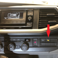 VW T6.1 Einparkhilfe Front Park Pilot vorne Nachrüstpaket