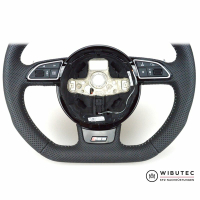 AUDI RS6 4G steering wheel flattened at the bottom with...