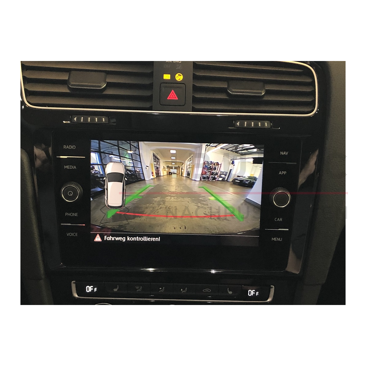 VW Golf 7 5G Rückfahrkamera statische Hilfslinien Nachrüstpaket Sport, 399,00