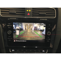 VW Golf 7 5G rear view camera static guide lines retrofit package Variant