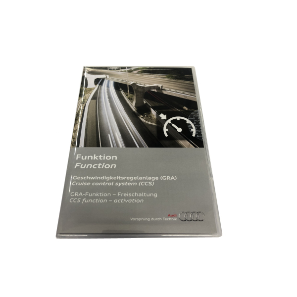 Documento di attivazione sistema di controllo automatico della velocità per Audi A1 GB, A4 8W, A5 F5, Q2 GA, Q3 F3, Q5 FY