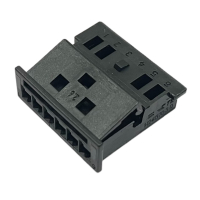 Connector Housing, MQS Series, Receptacle, 6 Ways