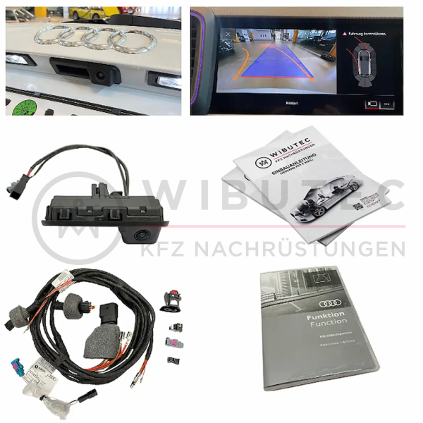 AUDI A1 GB rear view camera HIGH Rear View retrofit package
