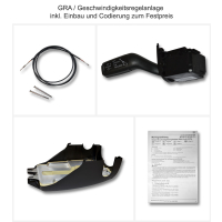 Doposażenie w oryginalne Audi GRA / tempomat w Audi Q7 4L